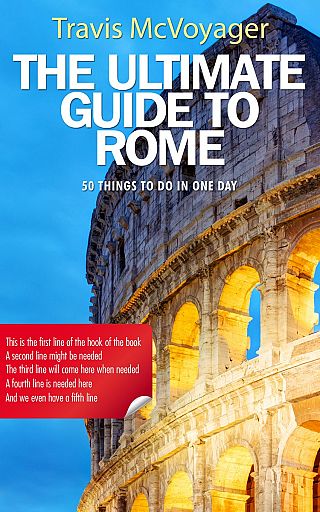 3D mockup of Porsche #0098 - Premade Travel Book Cover | BookCoverZone