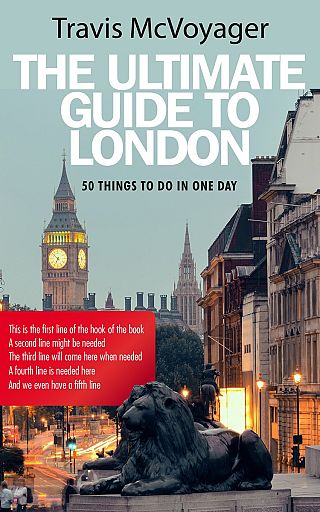 3D mockup of Edward #0102 - Premade Travel Book Cover | BookCoverZone