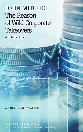 3D mockup of Ziggurat #0175 - Premade Business Book Cover | BookCoverZone