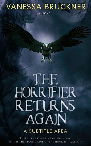 3D mockup of Gable Green #0264 - Premade Horror Book Cover | BookCoverZone