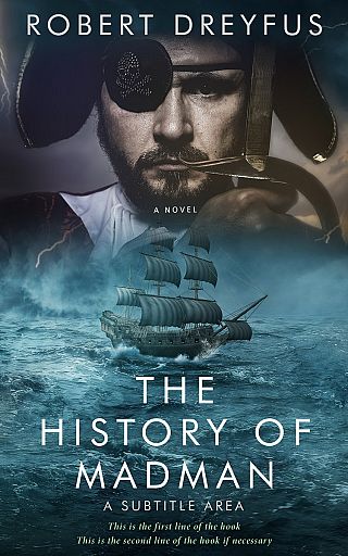 3D mockup of Outer Space #0479 - Premade Historical Book Cover | BookCoverZone