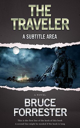 3D mockup of Shark #0551 - Premade Action & Adventure Book Cover | BookCoverZone