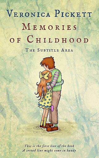 3D mockup of Beryl Green #1086 - Premade Children's Book Cover | BookCoverZone