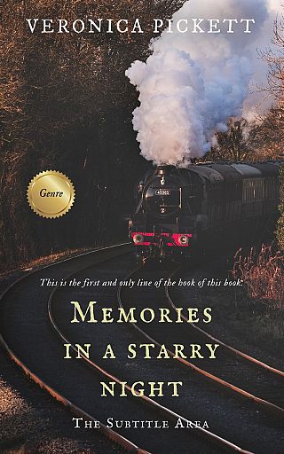 3D mockup of Mine Shaft #1109 - Premade Travel Book Cover | BookCoverZone