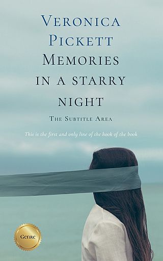 3D mockup of Opal #1146 - Premade Abstract Book Cover | BookCoverZone