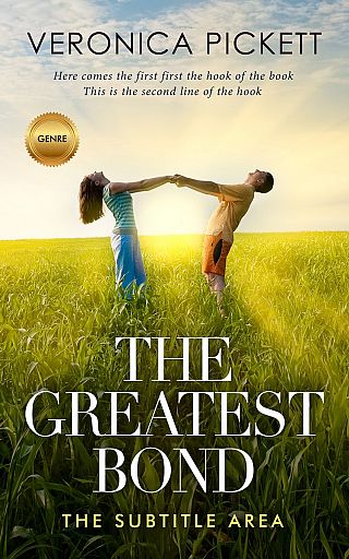 3D mockup of Turtle Green #1204 - Premade Romance Book Cover | BookCoverZone