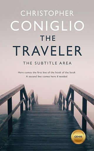 3D mockup of Oxford Blue #1253 - Premade Mystery & Thriller & Suspense Book Cover | BookCoverZone