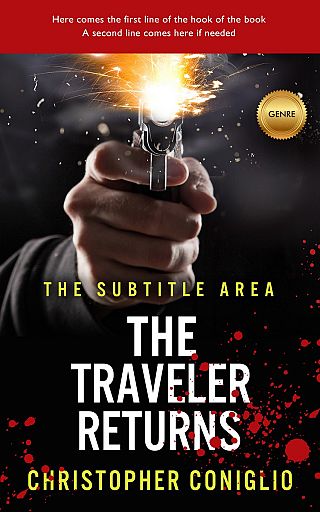 3D mockup of Crail #1262 - Premade Action & Adventure Book Cover | BookCoverZone