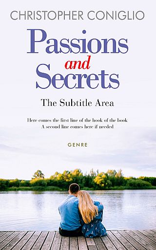 3D mockup of Whisper #1308 - Premade Romance Book Cover | BookCoverZone