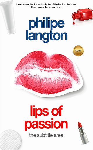 3D mockup of Soft Peach #1349 - Premade Romance Book Cover | BookCoverZone