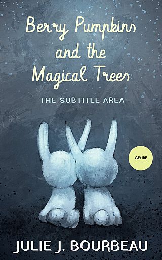 3D mockup of Blue Bayoux #1389 - Premade Children's Book Cover | BookCoverZone