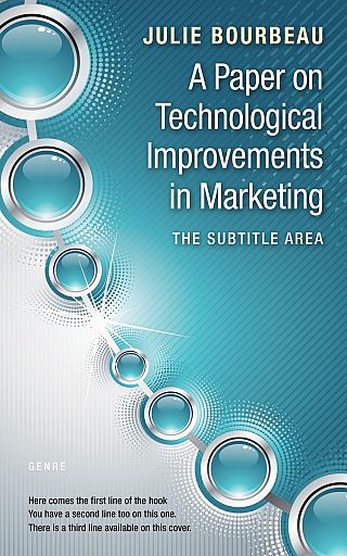 3D mockup of Wedgewood #1400 - Premade Abstract Book Cover | BookCoverZone