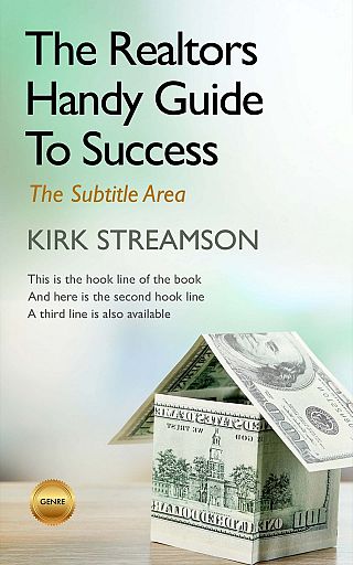 3D mockup of Tasman #1466 - Premade Business Book Cover | BookCoverZone