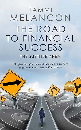 3D mockup of Botticelli #1511 - Premade Business Book Cover | BookCoverZone