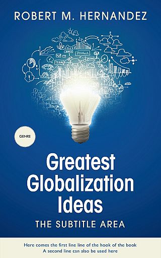 3D mockup of Venice Blue #1618 - Premade Business Book Cover | BookCoverZone