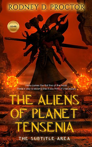3D mockup of Clinker #1698 - Premade Fantasy Book Cover | BookCoverZone