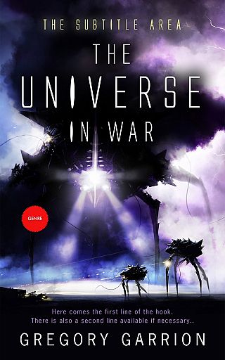 3D mockup of Lavender Gray #1759 - Premade Science Fiction Book Cover | BookCoverZone