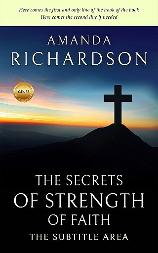 3D mockup of Ebony #1774 - Premade Religion & Spirituality Book Cover | BookCoverZone