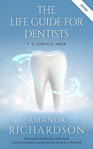 3D mockup of Glacier #1807 - Premade Medical Book Cover | BookCoverZone