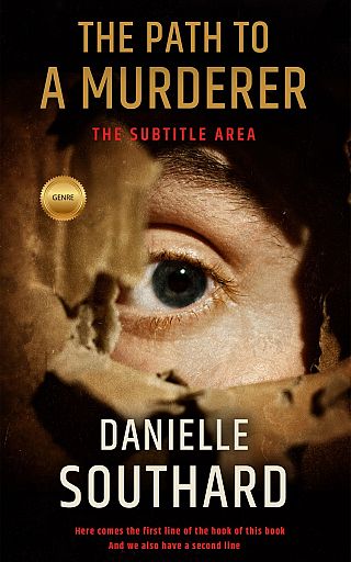 3D mockup of Crowshead #1889 - Premade Horror Book Cover | BookCoverZone
