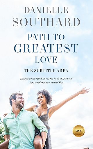 3D mockup of Catskill White #1893 - Premade Romance Book Cover | BookCoverZone