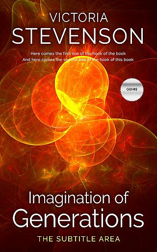 3D mockup of Rustic Red #1912 - Premade Science & Nature Book Cover | BookCoverZone