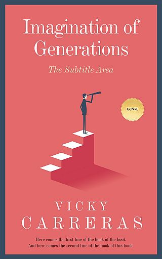 3D mockup of Sunglo #1924 - Premade Business Book Cover | BookCoverZone