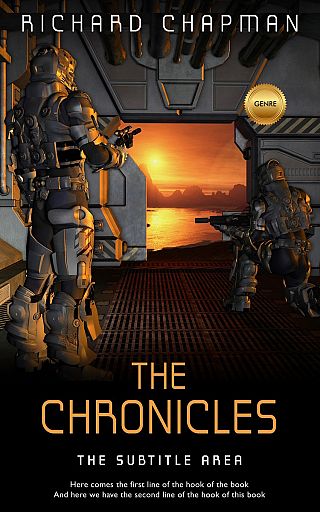 3D mockup of Cod Gray #2018 - Premade Science Fiction Book Cover | BookCoverZone
