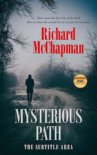 3D mockup of Thatch #2056 - Premade Mystery & Thriller & Suspense Book Cover | BookCoverZone