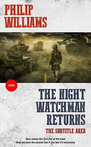 3D mockup of Westar #2067 - Premade Apocalyptica Book Cover | BookCoverZone