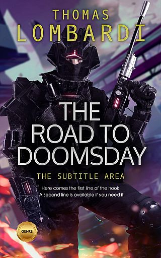 3D mockup of Bleached Cedar #2208 - Premade Science Fiction Book Cover | BookCoverZone