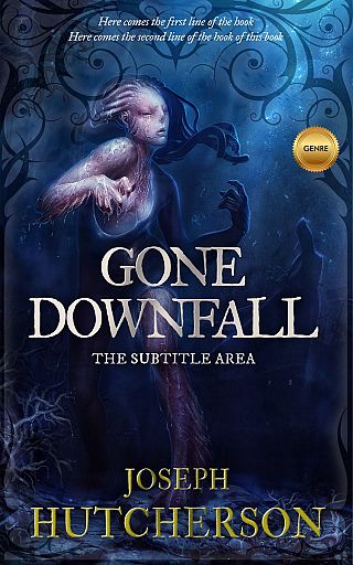 3D mockup of Big Stone #2264 - Premade Fantasy Book Cover | BookCoverZone