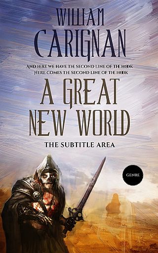 3D mockup of Pale Slate #2285 - Premade Fantasy Book Cover | BookCoverZone
