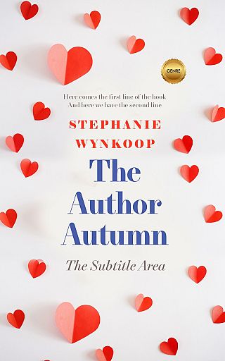 3D mockup of Ebb #2316 - Premade Romance Book Cover | BookCoverZone