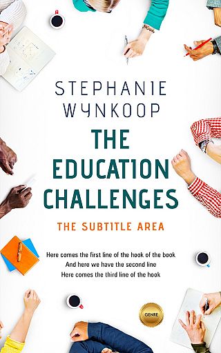 3D mockup of Bizarre #2343 - Premade Education Book Cover | BookCoverZone