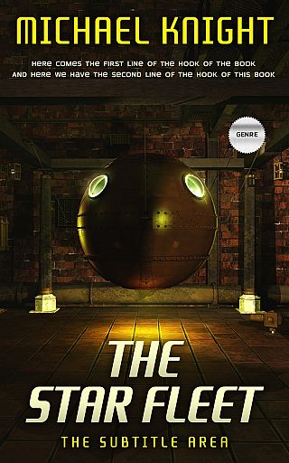 3D mockup of Eternity #2487 - Premade Science Fiction Book Cover | BookCoverZone