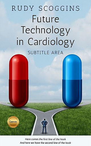 3D mockup of Botticelli #2572 - Premade Medical Book Cover | BookCoverZone