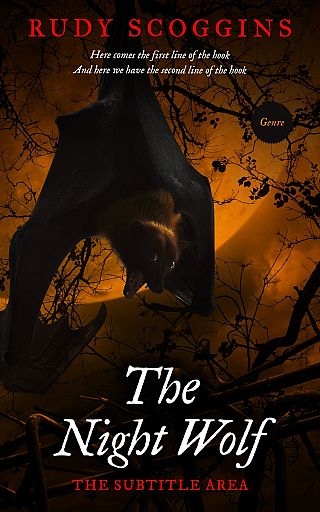 3D mockup of Crowshead #2578 - Premade Horror Book Cover | BookCoverZone