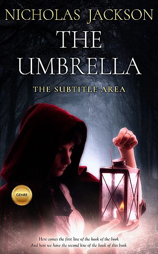 3D mockup of Clam Shell #2638 - Premade Fantasy Book Cover | BookCoverZone