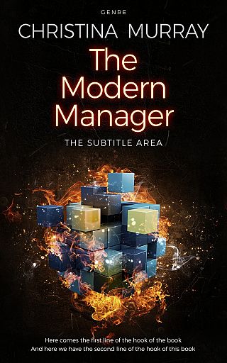 3D mockup of Night Rider #2699 - Premade Science & Nature Book Cover | BookCoverZone