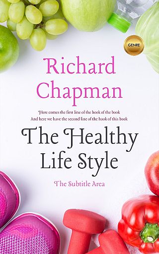 3D mockup of Ebb #2711 - Premade Health & Dieting & Fitness Book Cover | BookCoverZone