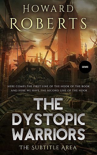 3D mockup of Oil #2743 - Premade Science Fiction Book Cover | BookCoverZone