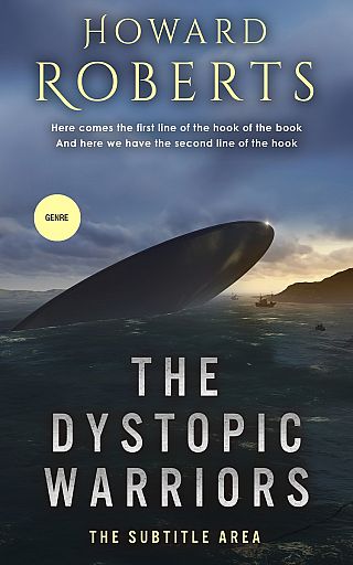 3D mockup of Bright Gray #2745 - Premade Science Fiction Book Cover | BookCoverZone