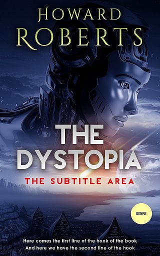 3D mockup of Mirage #2746 - Premade Science Fiction Book Cover | BookCoverZone