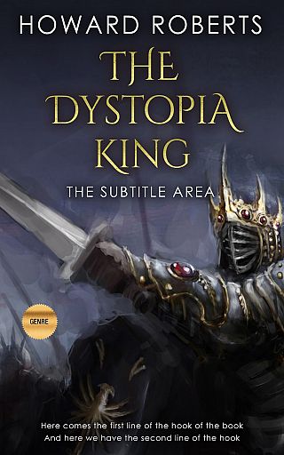 3D mockup of Charade #2753 - Premade Fantasy Book Cover | BookCoverZone
