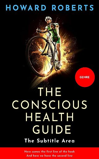 3D mockup of Burnt Sienna #2782 - Premade Sports & Fitness Book Cover | BookCoverZone