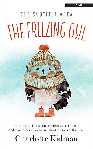 3D mockup of Edgewater #2808 - Premade Children's Book Cover | BookCoverZone