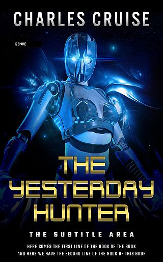 3D mockup of Ebony #2833 - Premade Science Fiction Book Cover | BookCoverZone