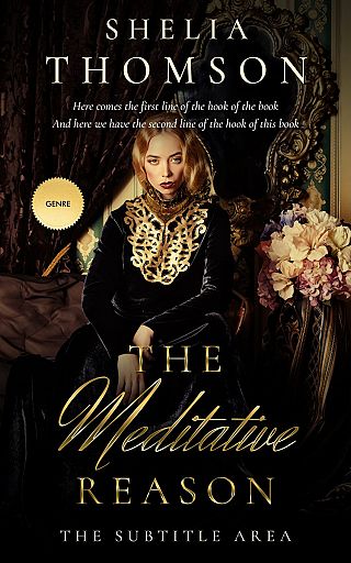 3D mockup of Laser #2931 - Premade Royal Romance Book Cover | BookCoverZone