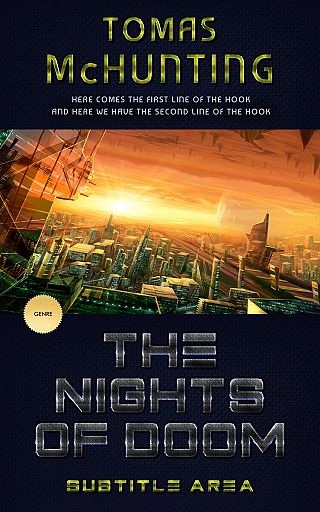 3D mockup of Shark #2957 - Premade Science Fiction Book Cover | BookCoverZone